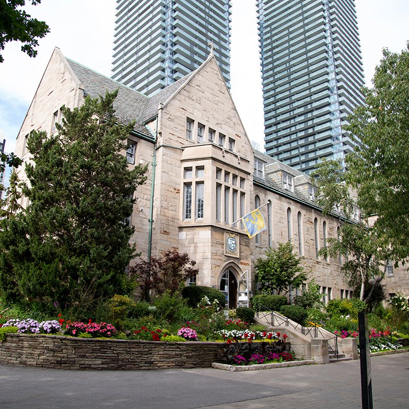 exterior of St Michaels College