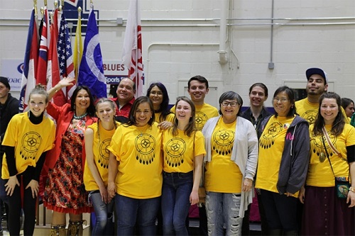 Team photo of the Indigenous Studies Student Union