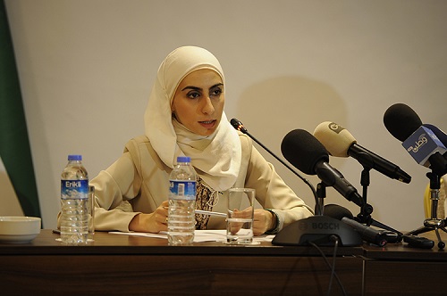 Noura al-Amir, Vice President of the National Coalition for the Opposition