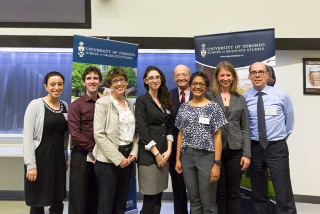 Group photo at Three Minute Thesis competition