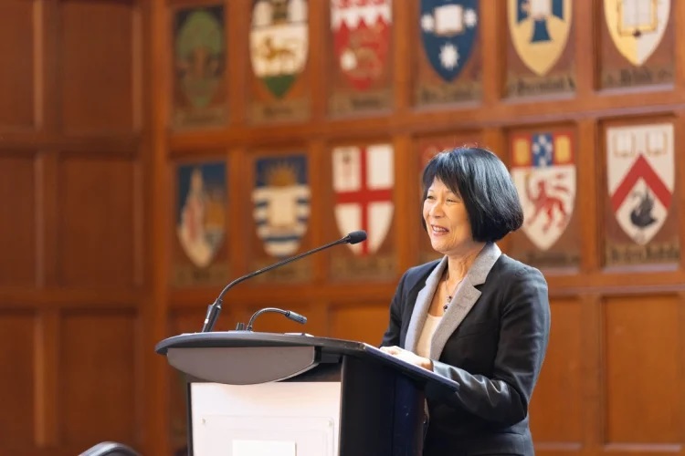 Toronto Mayor Olivia Chow.