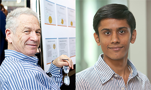 University Professor Allan Borodin and Assistant Professor Nisarg Shah, both of U of T’s department of computer science.