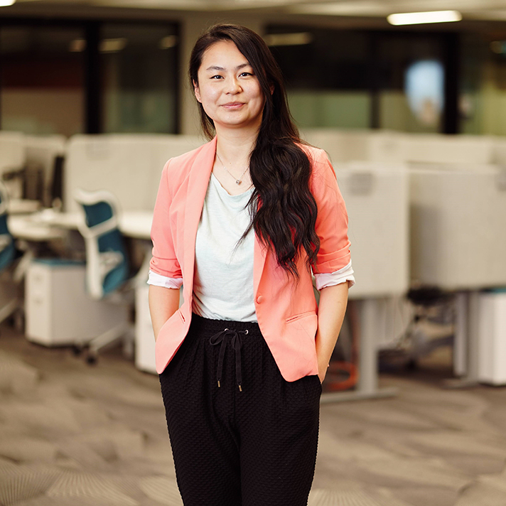 Headshot of Katy Wang, Computer Science Staff Advisor