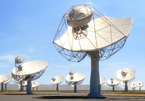 When completed, the Square Kilometre Array (SKA)will be the largest radio telescope array ever built.
