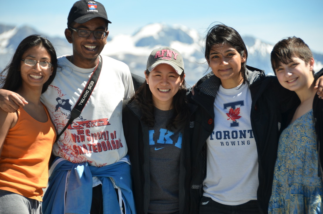 Earth Sciences students in New Zealand for an International Course Module.