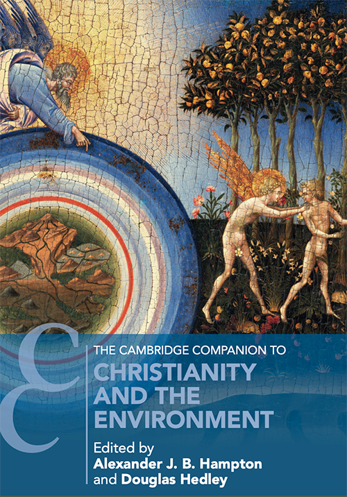 Book cover with title: The Cambridge Companion to Christianity and the Environment