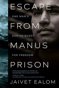 Book cover with title: Escape from Manus Prison