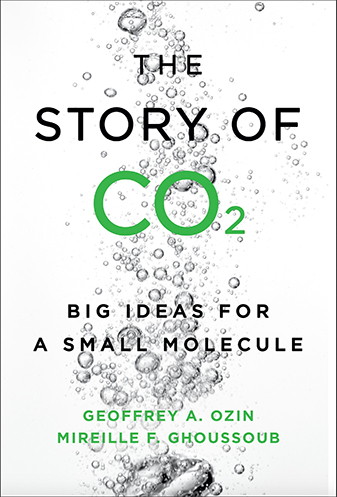 The cover of the book, The Story of CO2, "Big Ideas for a Small Molecule."