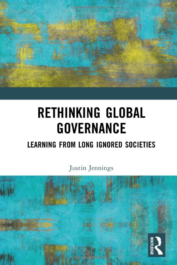 Book cover with title: Rethinking Global Governance