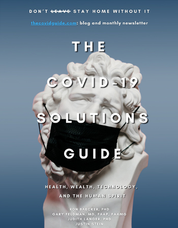 The cover of the book Covid 19 Solutions.
