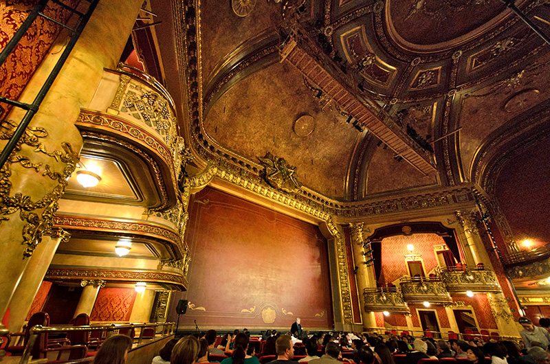 Interior of the Elgin Theatre