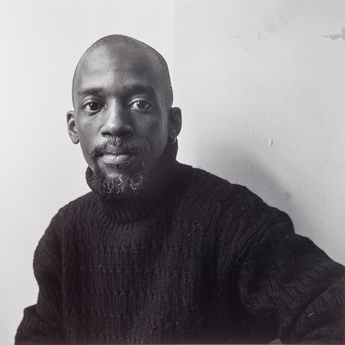 Black and white portrait of Essex Hemphill.