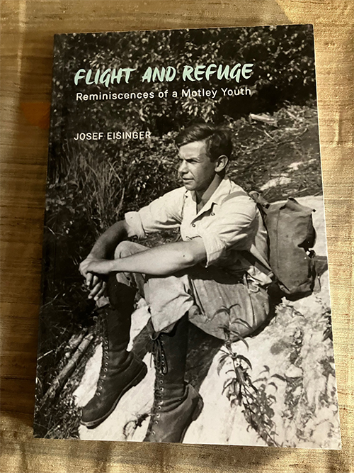 The cover of the book Flight and Refuge.