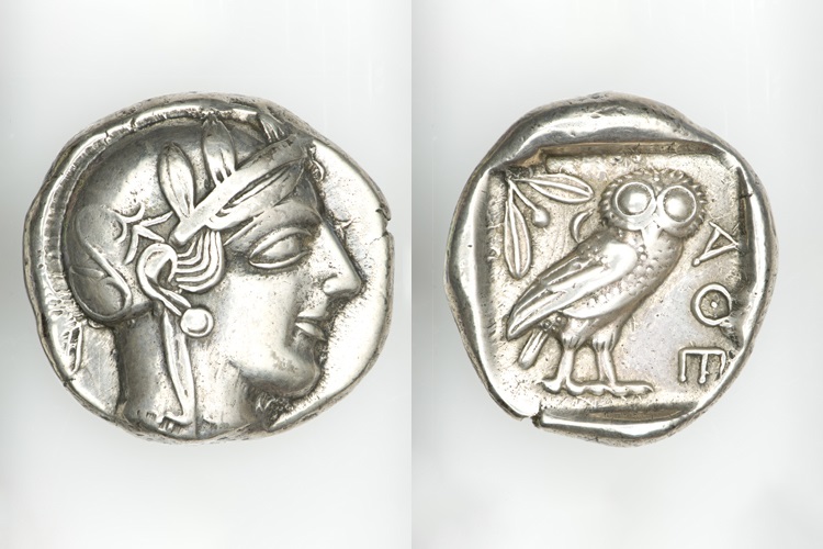Two ancient coins