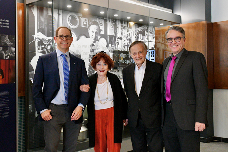 John Polanyi, Mark Lautens, Brenda Bury and Robert Batey.