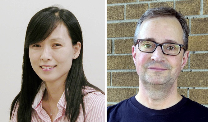 Headshot of Hae-Young Kee and John Rogers