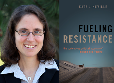 Headshot of Kate Neville and her new book