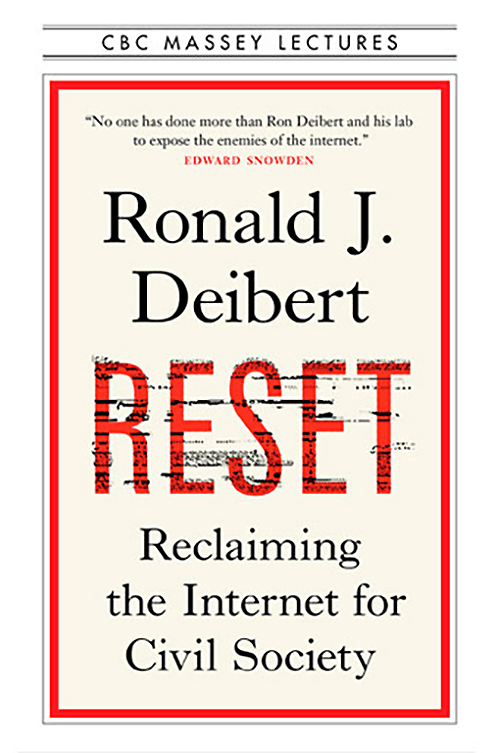 Book cover with title: Reset: Reclaiming the Internet for Civil Society