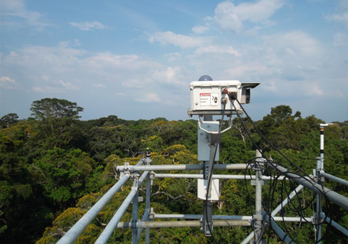 The Eddy flux tower.