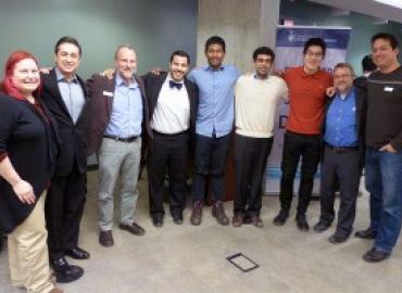 Group photo at Comp Sci Entrepreneurship Day