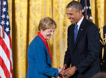 Jill Ker Conway and Barack Obama