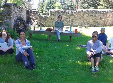 Andrea Most, Dustin Batty, Samantha Dawdy, Beeta Senedjani, Natalie Johnson-Tyghter, David Applebaum and Victor Hainagiv. 