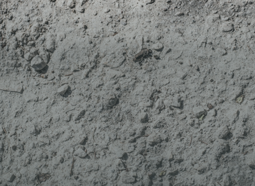 full splash of concrete rubble
