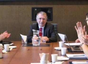 Ambassador of France to Canada Nicolas Chapuis speaks at the Munk School of Global Affairs