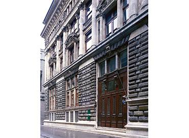 An image of the exterior of the Ottoman Bank Archives and Research Centre.