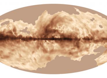 The magnetic field of our Milky Way Galaxy.