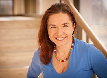 Headshot of Katharine Hayhoe.