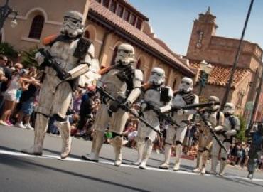 Legends of the Force Motorcade  at Star Wars Weekends 2014