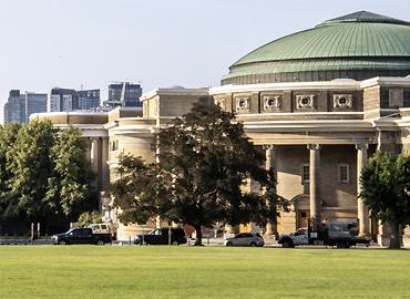 Convocation Hall in summer