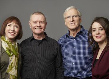 Carla Gilders, Clayton Gilders, Chris Bartle and Nicole Grimaldi