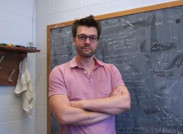 David Curtin, a physics professor in the Faculty of Arts &amp;amp; Science newly arrived from the University of Maryland. 