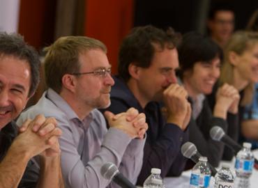 Eugene Fiume, Paul Gries, Michael Brudno, Raquel Urtasun, Sheila McIlraith and Steve Easterbrook.