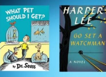 Cover of &amp;quot;What pet should I get&amp;quot; and &amp;quot;Go set a watchman&amp;quot;