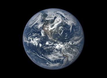 A picture of earth.