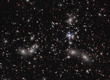 image of space with bright stars