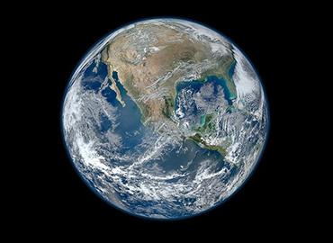 earth as viewed from space