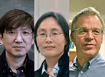 Headshots of Yong-Baek Kim, Yanqin Wu, John Zilcosky