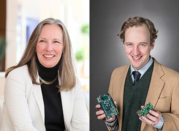 Headshots of Gillian Hadfield and Anatole von Lilienfeld