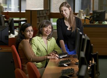 Shazia Shaikh, Julie Chan and Rebecca Dreezer.