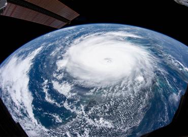 Image of Hurricane Dorian taken from space