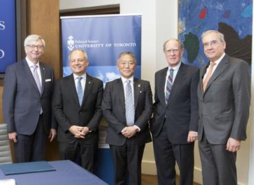 Group photo of officials at the centre&amp;#039;s launch