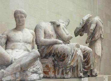 Figures of three goddesses from the east pediment of the Parthenon