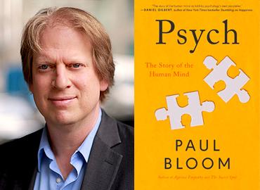 A profile picture of Paul Bloom and the cover of the book Psych.