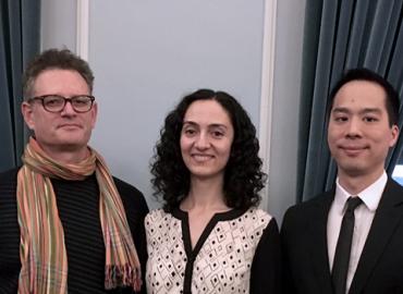 Jonathan Korman, Parisa Moosavi and Kenneth Yip