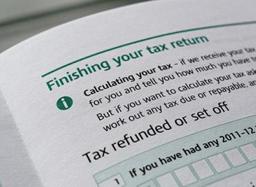tax return sheet