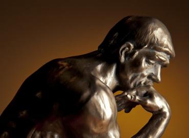 The Thinker statue